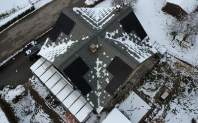 Installation d’une solution photovoltaïque de 5,88 kWc sur une maison située à Venthon (73).